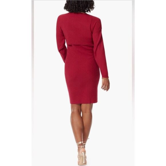 NWT Sam Edelman 2-in-1 sweater & dress set holiday party Valentine's Day medium - Picture 2 of 15